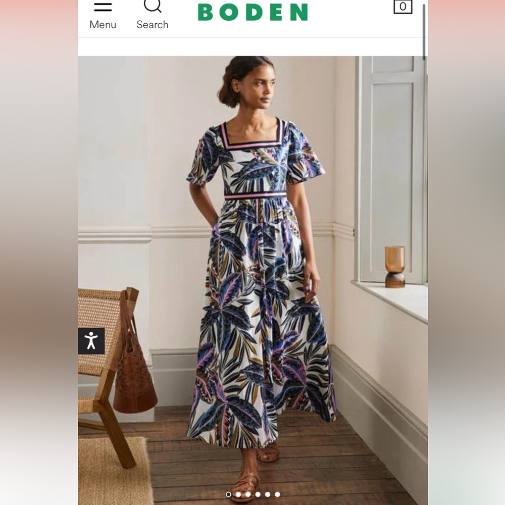NWOT Boden Maxi Dress